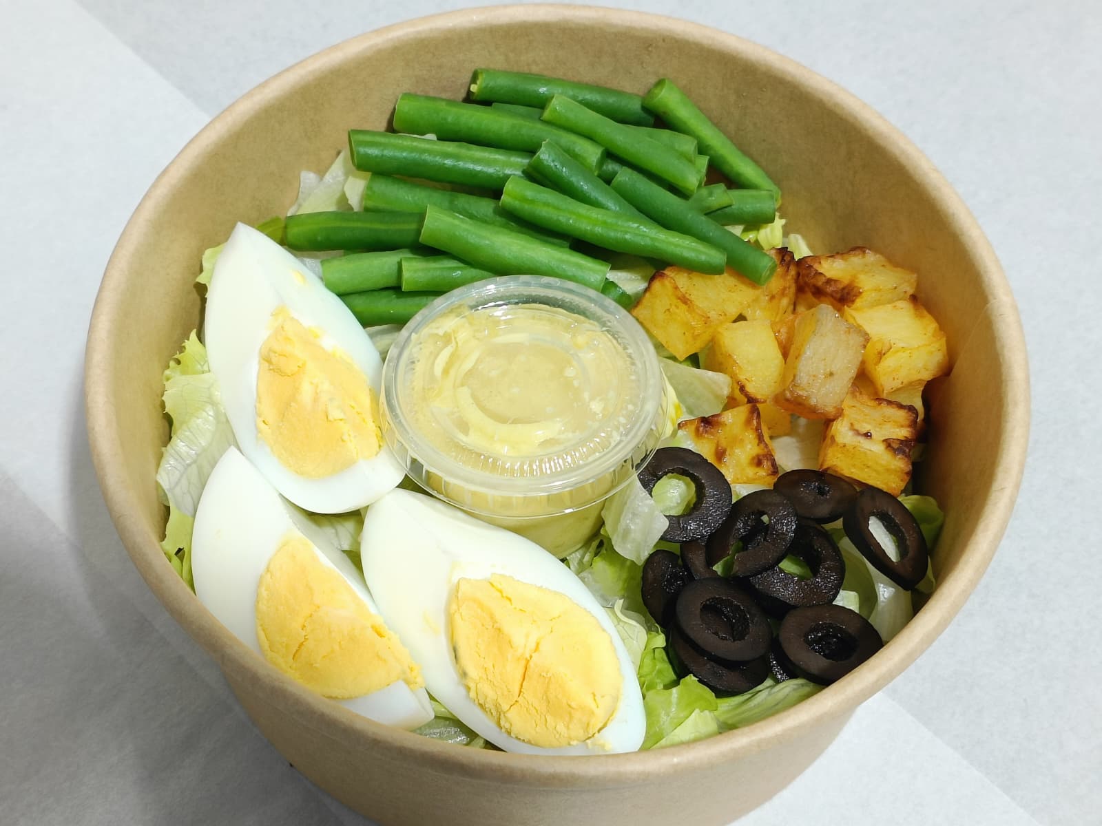 Potato Green Beans And Egg Salad